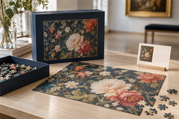 Museum retail collection custom jigsaw puzzle case study
